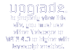 you need to upgrade
