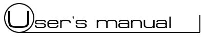 User's Manual